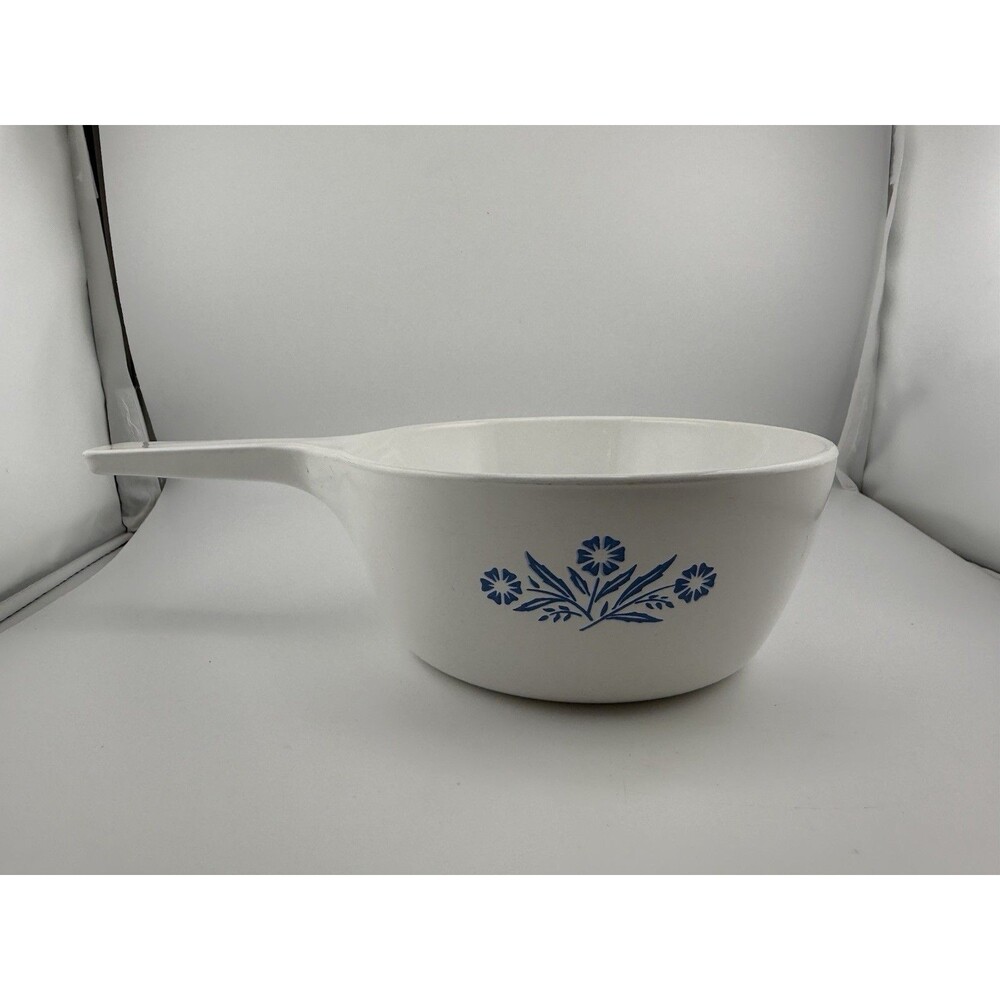 Vintage CorningWare Cornflower Menuette Pan Blue and White No LidP-81-B 1 Pint